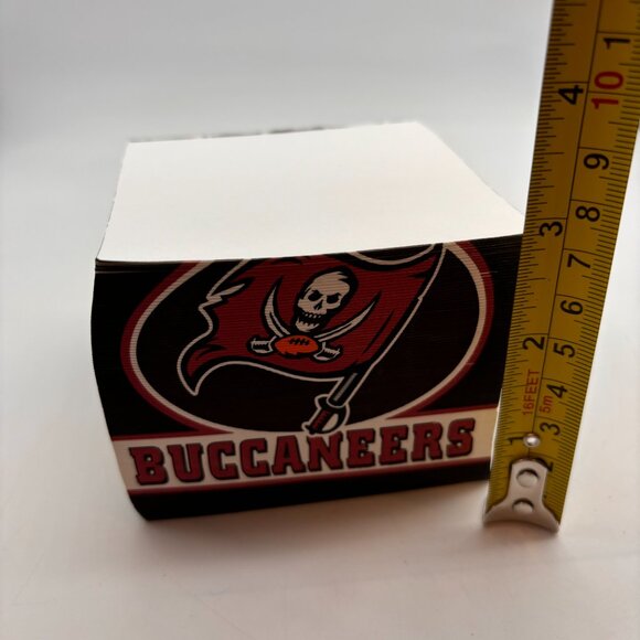 Vintage Tampa Bay Buccaneers Football Flag Logo Note Block Sticky Notes - Picture 16 of 16